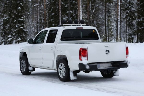 Rear View of 2015 -Volkswagen Amarok