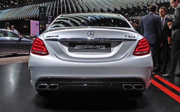 2016 Mercedes C63 - AMG Rear View