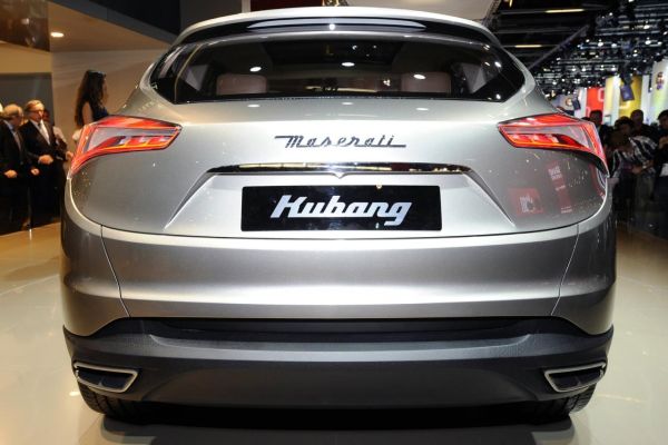 Rear View of Maserati Levante - 2017 