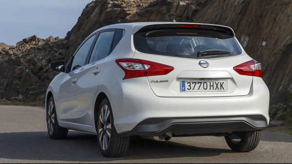 Rear View of 2015 Nissan -  Pulsar