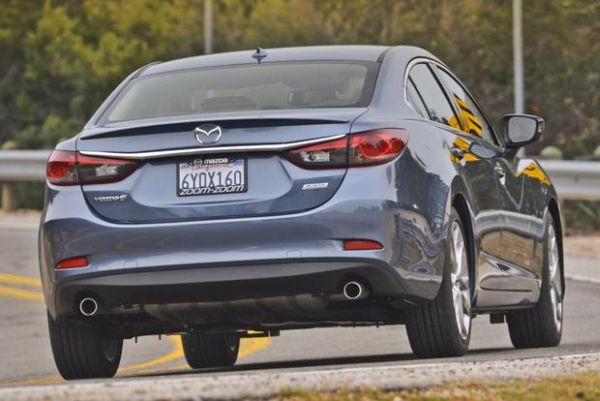 Rear View of 2015 Mazda - 6