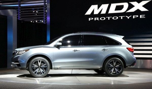  Acura MDX 2015 Side View