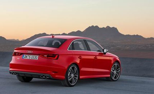  Audi A3 2015 Rear View
