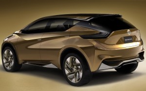 Rear View of 2016 Nissan Murano