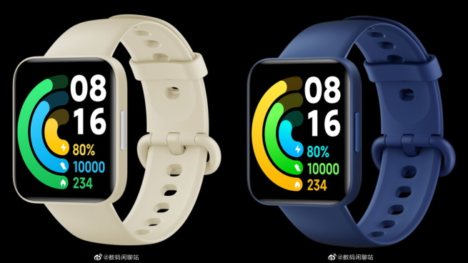 Xiaomi Redmi Watch 2 Xiaomi Redmi Watch 2 two watches side by side