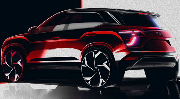 2022 Hyundai Creta rear side view 2022 Hyundai Creta rear side view