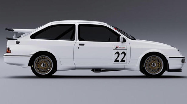 Ford Sierra RS500 2022 Ford Sierra RS500 side view