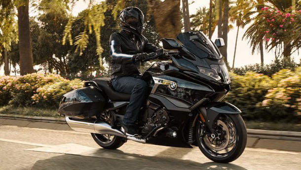 BMW K 1600 motorcycle side front view