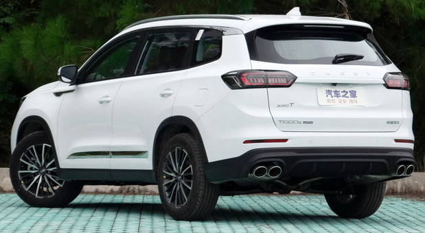 Chery Tiggo 8 2022 Chery Tiggo 8 SUV rear side view