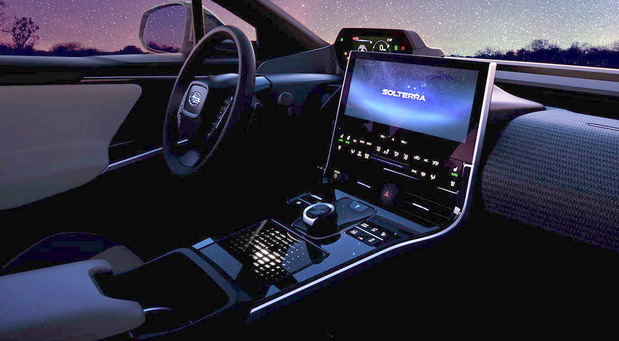 Subaru Solterra 2023 Subaru Solterra Interior view