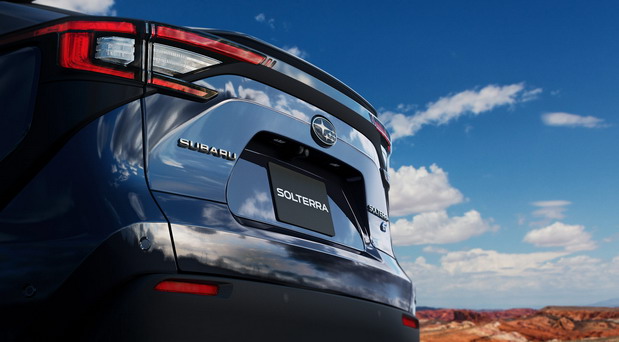 Subaru Solterra 2023 Subaru Solterra rear view
