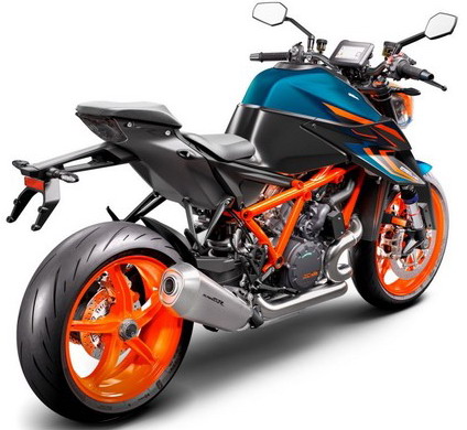 New KTM 1290 Super Duke R EVO rear side view