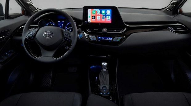 New 2022 Toyota C-HR SUV New 2022 Toyota C-HR SUV interior view front panel