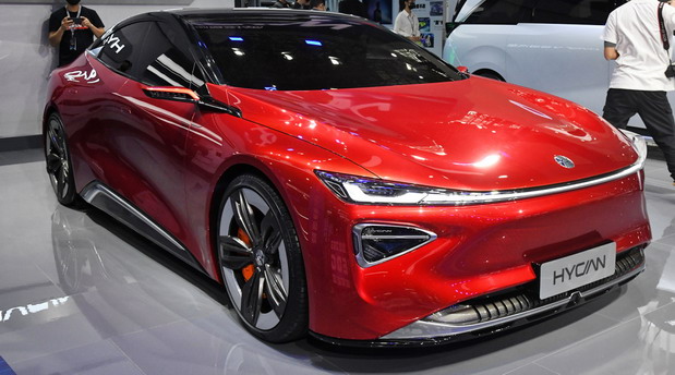 Hycan Concept-S Electric Sports coupe front side view