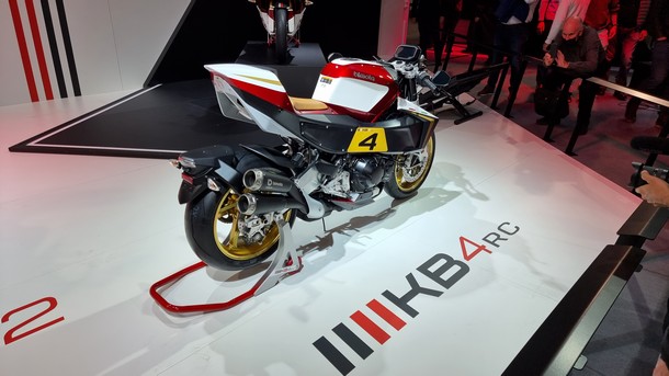 new Bimota KB4 rear side view