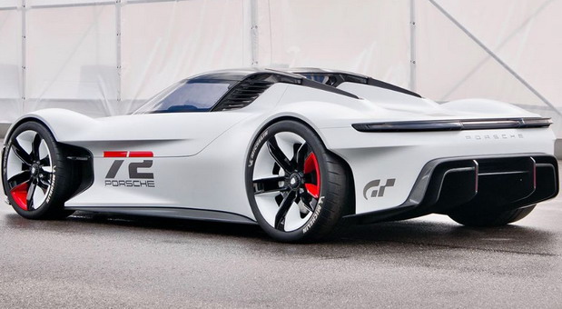 Porsche Vision Gran Turismo Porsche Vision Gran Turismo Concept rear side view