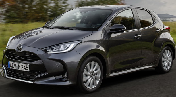 Mazda2 Hybrid 2022 Mazda 2 Hybrid side front view