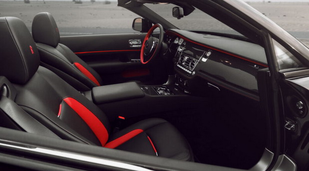 Spofec Rolls-Royce Dawn Black Badge Overdose interior view