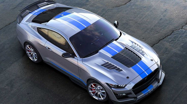 Ford Mustang Shelby GT500KR Ford Mustang Shelby GT500KR top view