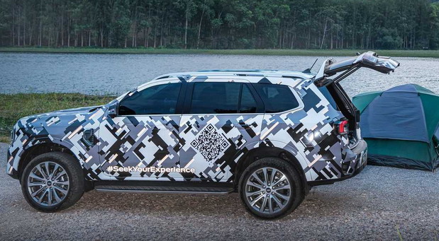 New 2022 Ford Everest SUV New 2022 Ford Everest SUV side view teased