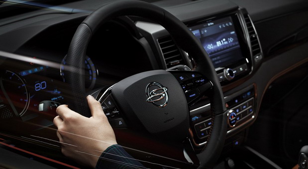 2022 Ssangyong Rexton Sports PickUp Truck Interior 2022 Ssangyong Rexton Sports PickUp Truck Interior view front panel