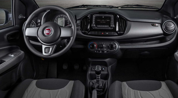 Fiat Uno Ciao 2022 Limited Edition Interior Fiat Uno Ciao 2022 Limited Edition interior front panel view