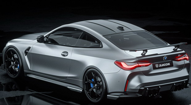 Zacoe BMW M4 Zacoe BMW M4 rear side view
