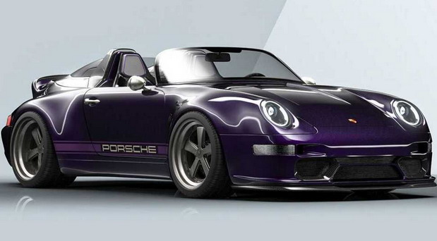 Gunther Werks Porsche 993 Speedster front side view