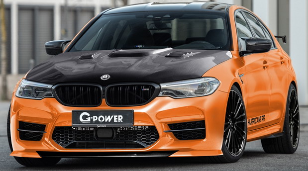 G-Power G5M Hurricane RR G-Power G5M Hurricane RR modified BMW M5 (F90) front view
