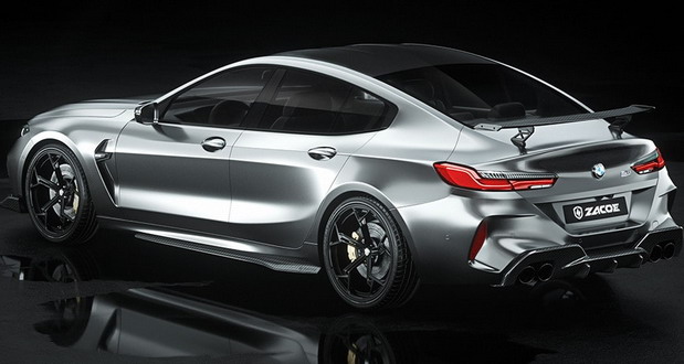 Zacoe BMW M8 Gran Coupe  rear side view