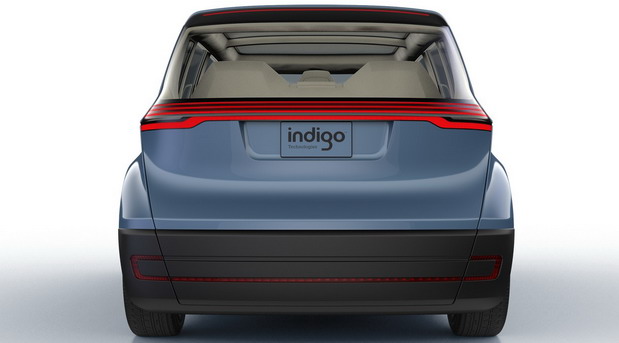 New Indigo Flow EV rear view