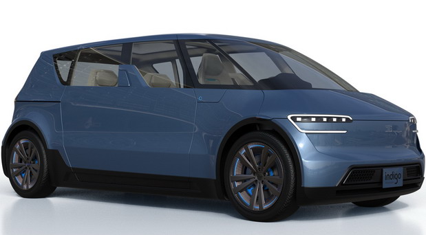 New Indigo Flow EV front side view