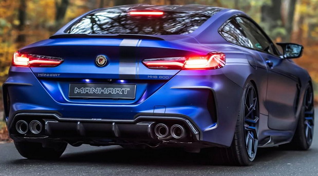 Manhart BMW M8 Manhart BMW M8 rear view