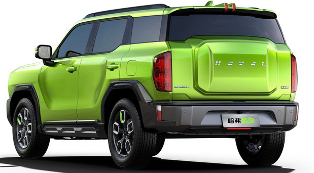 New Haval KuGou 2022 SUV rear side view New Haval KuGou 2022 SUV rear side view