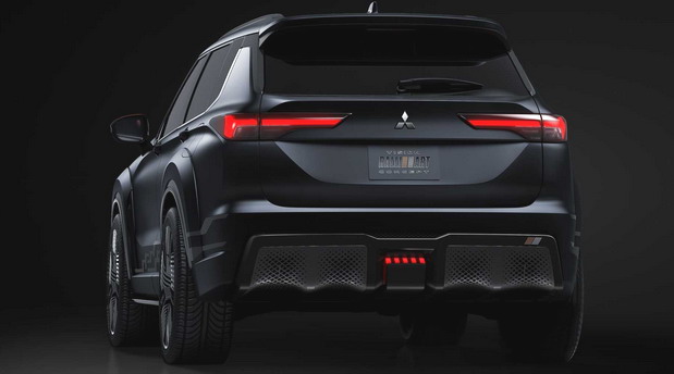 New Mitsubishi Vision Ralliart rear view