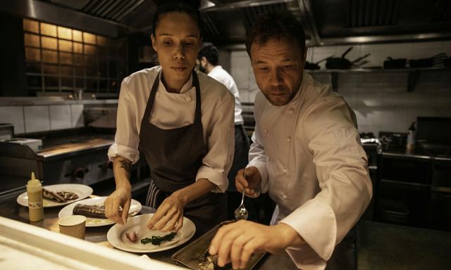 Boiling Point (2021) movie cast Stephen Graham as Andy Jones Vinette Robinson as Carly Boiling Point (2021) movie cast Stephen Graham as Andy Jones Vinette Robinson as Carly