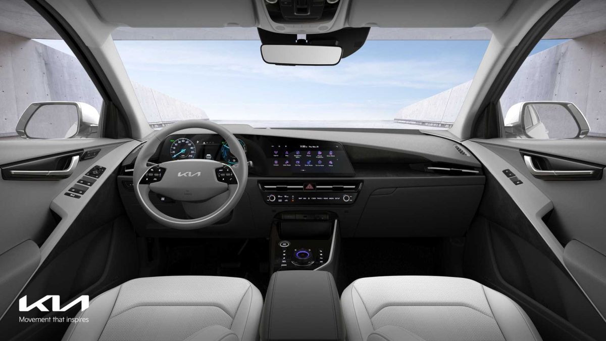 New KIA Niro Interior panel view New KIA Niro Interior panel view