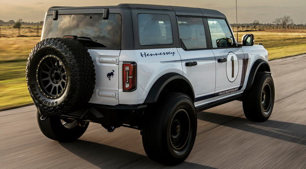 Hennessey Bronco VelociRaptor 2022 Hennessey VelociRaptor Bronco rear side view