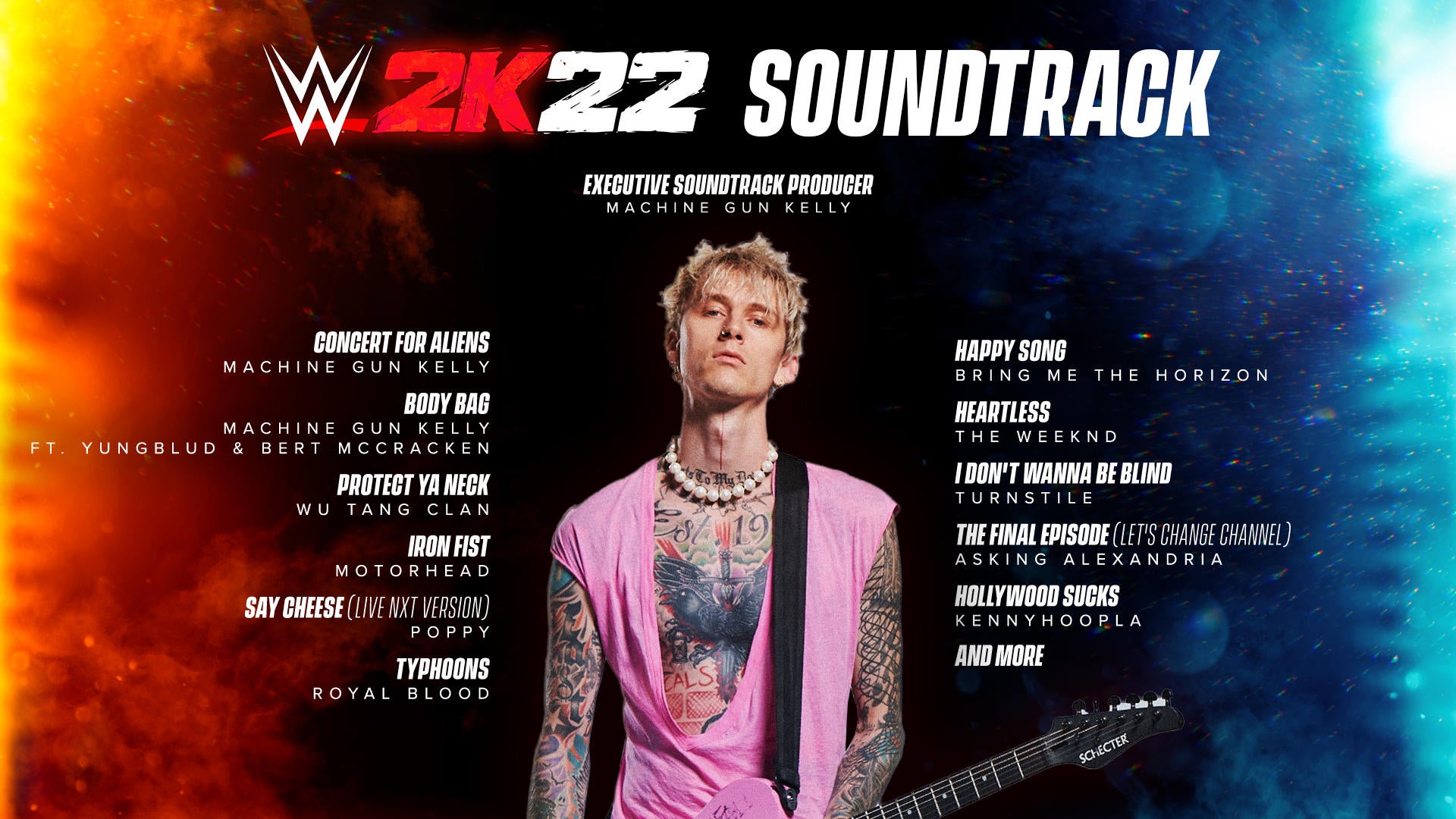 WWE 2K22 Soundtrack FT Machine Gun Kelly WWE 2K22 Soundtrack FT Machine Gun Kelly