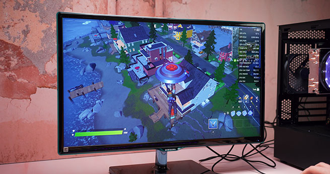 AMD Gaming PC monitor AMD Gaming PC monitor