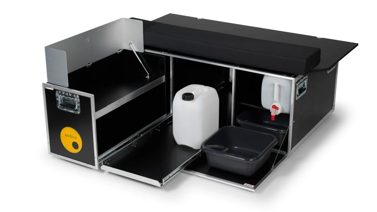 VW Caddy kitchen element, water canister VW Caddy kitchen element, water canister