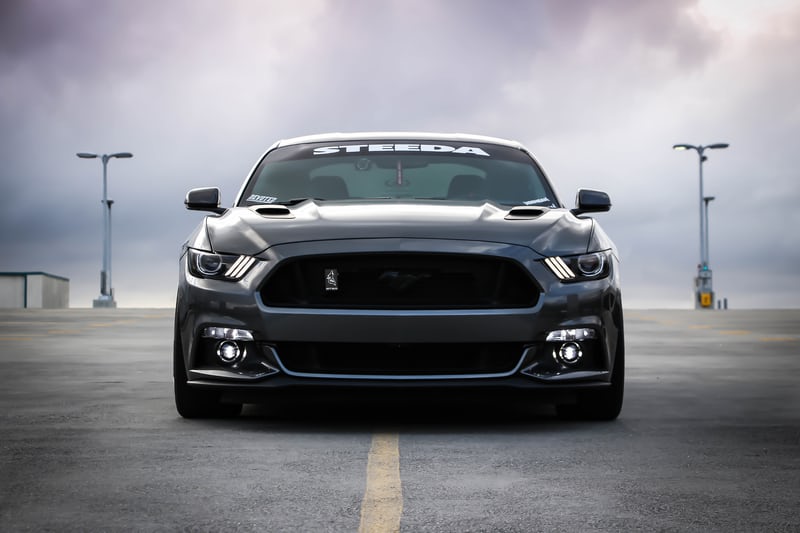 Ford Mustang front view