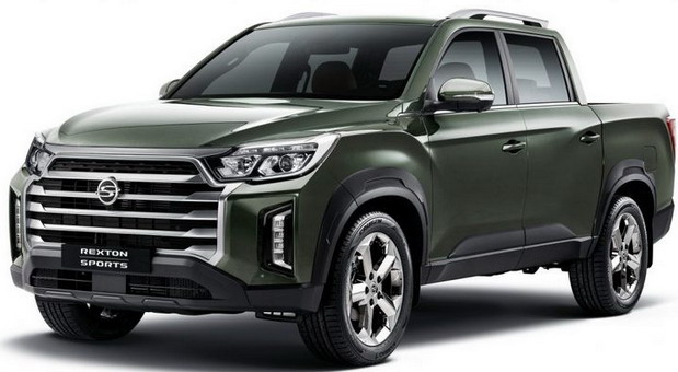 2022 Ssangyong Rexton Sports PickUp Truck 2022 Ssangyong Rexton Sports PickUp Truck front side view
