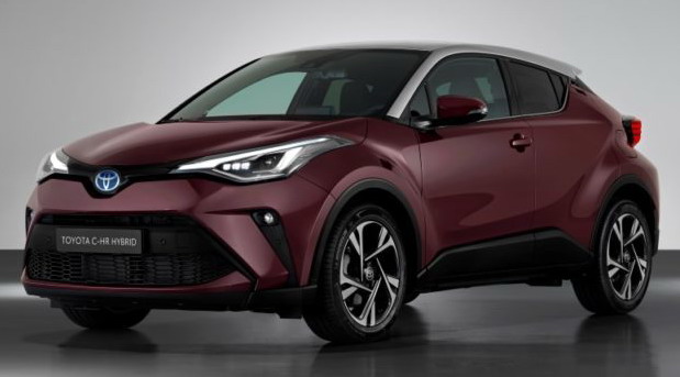 New 2022 Toyota C-HR SUV New 2022 Toyota C-HR SUV side front view