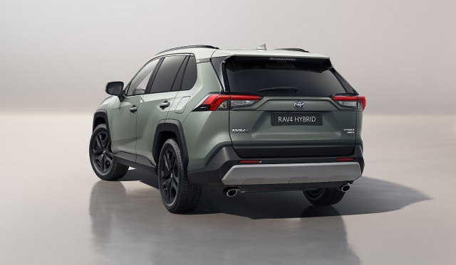 2022 Toyota RAV4 Adventure Hybrid SUV rear view