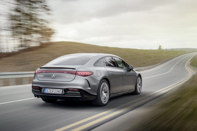 2023 Mercedes-AMG EQS 53 Electric Sedan rear view