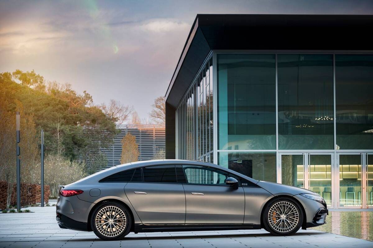 2023 Mercedes-AMG EQS 53 Electric Sedan side view