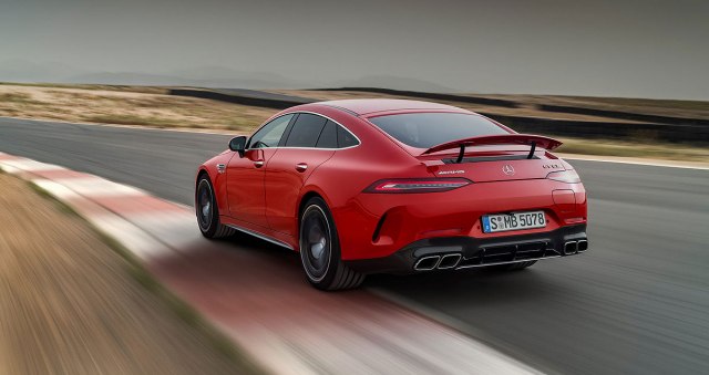2023 Mercedes-AMG GT 63 S E Performance Hybrid rear view