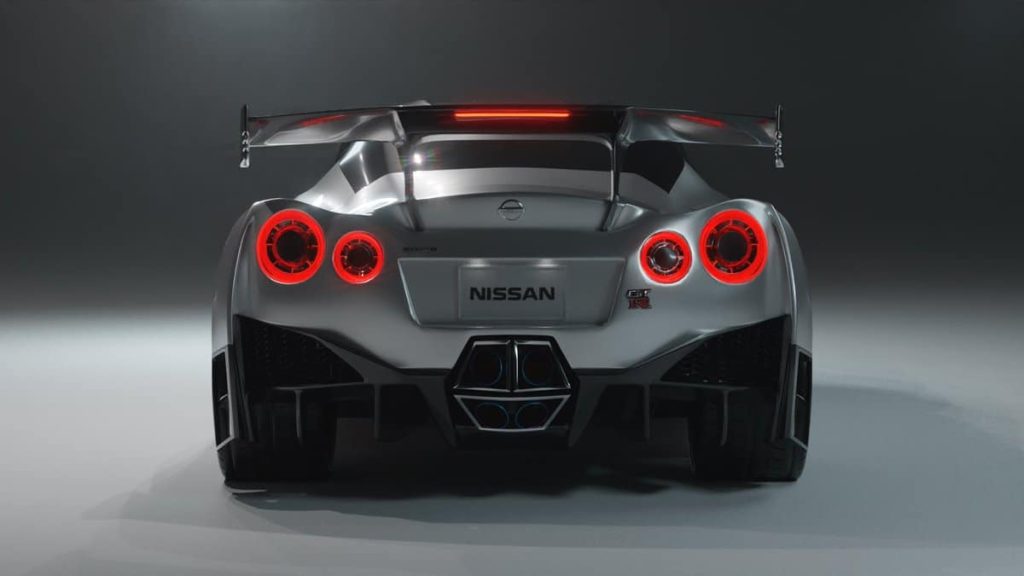 2023 Nissan GT-R R36 rear view