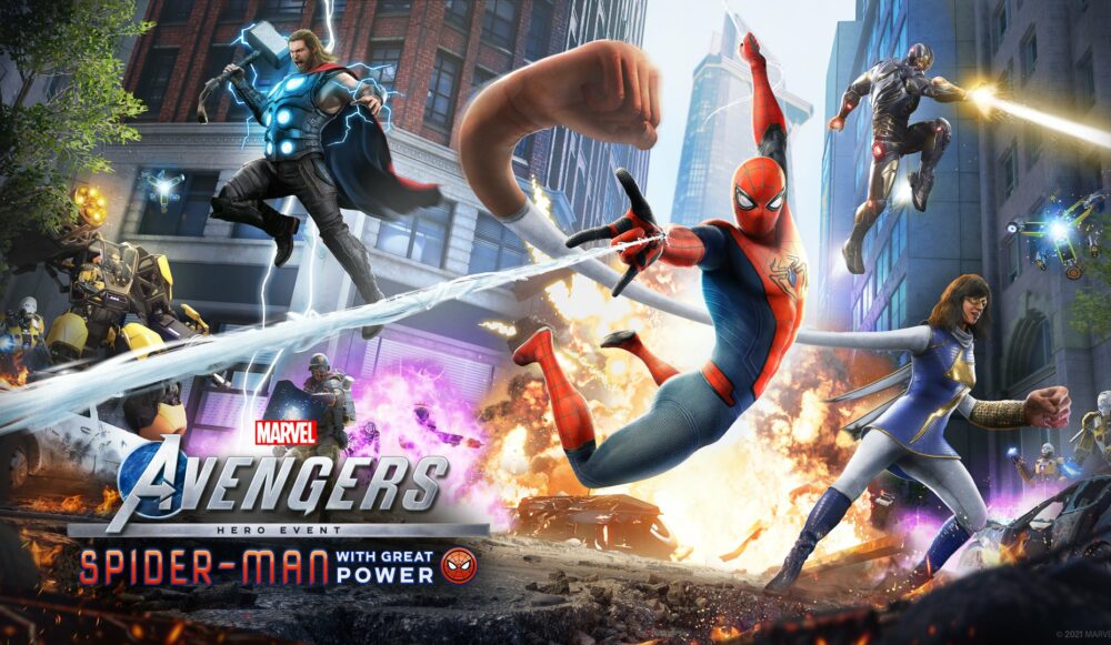Spider-Man Marvel's Avengers game Spider-Man Marvel's Avengers game